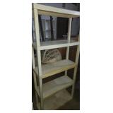 Plastic shop shelving 30x12x66in