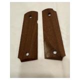 1911 pistol grips wood