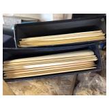 2 file boxes International Postage Stamps in