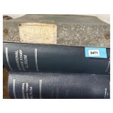 Stack of 3 International Postage Stamp albums,