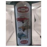 1958 Chevy metal thermometer