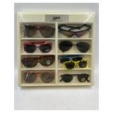 Performance Eyewear display case w/ 9 NEW