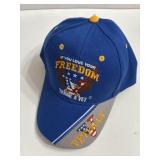 New blue Veteran hat
