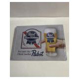 12 in x 17 in metal PBR sign