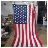 50 star Valley Forge Flag Co Fabric American flag,