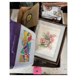Cooler, signed art print, 1970s Soviet life &