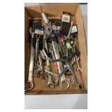 Assortment of wrenches (new) master mechanic open