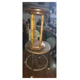 Round stool and plant stand
