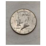 1968 Kennedy half dollar