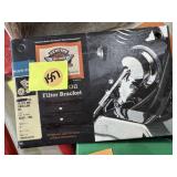 Harley Davidson black oil filter mount Twin Cam