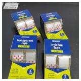 New 8 rolls transparent tape