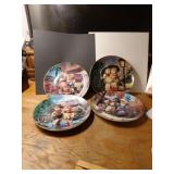 A Set Of 4 Limited Edition Antique MJ