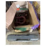 heavy-duty industrial anchor shackles, often