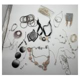 Lot of Jewelry one Sterling Silver marked 925