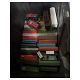 vintage HO or O scale model railroad freight cars