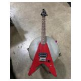 Mini Flying V First Act brand guitar