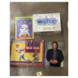 Vintage peg baseball game, new Songburst,