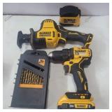 Dewalt drill12vt, compact reciprocating saw12vt,