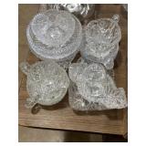 Different patterns of Imperial Glass crystal
