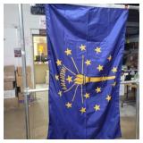 Nylon indiana flag 54in x 33in