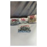 zinc-plated steel hex head cap screws (or hex