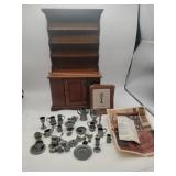 Franklin mint colonial American pewter miniatures