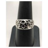 Silver Art Deco ring Marked 925 size 7.5.