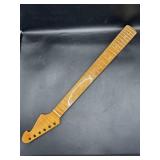 Electric guitar neck, finished