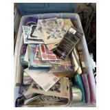 Crafters square stickers, art stickers, tape,