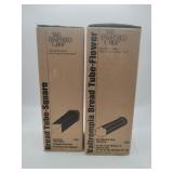 2 the pampered chef bread tubes square and flower