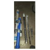 Large drill bits (hammer drill) concrete