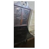 Skandia furniture co. Secretary hutch with double