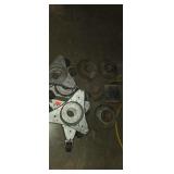 Triangler caster wheels and mounting plates