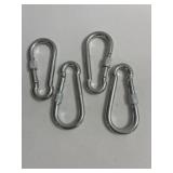 4-5 in Carabiner spring loaded latch hooks