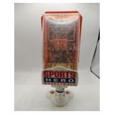 Vintage sports hero basketball