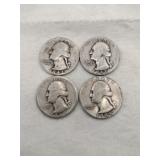 4 1942 and 1945 quarters
