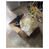 Mushrooms boat, water anchors x3 with rope