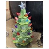 9' ceramic Christmas tree just add light