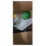 Baking pans ice trays and kitchen ware