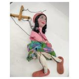 Vintage Mexican Marionette  puppet