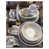 Johnson Bros Ironstone & other marked bowls,