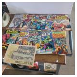 Marvel and DC comics