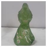 Fenton hand painted prairie girl figure 8in