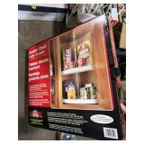 Doubly shelf lazy Susan for home (as is)