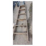 Wooden 4 ft folding ladder