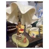 Winnie the Pooh nursery table lamp