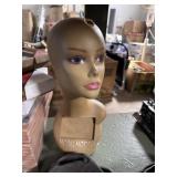 Model female bust w/ head for stylists