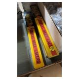 Alligator steel belt lacings x3 (new)