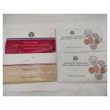 Uncirculated coin sets 1986 1987 1989