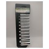 Pittsburgh pro 3/8 drive 10 piece Chrome deep